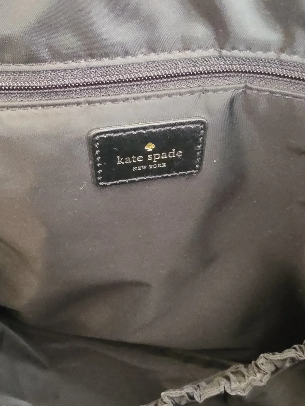 Kate Spade Leather Diaper Bag